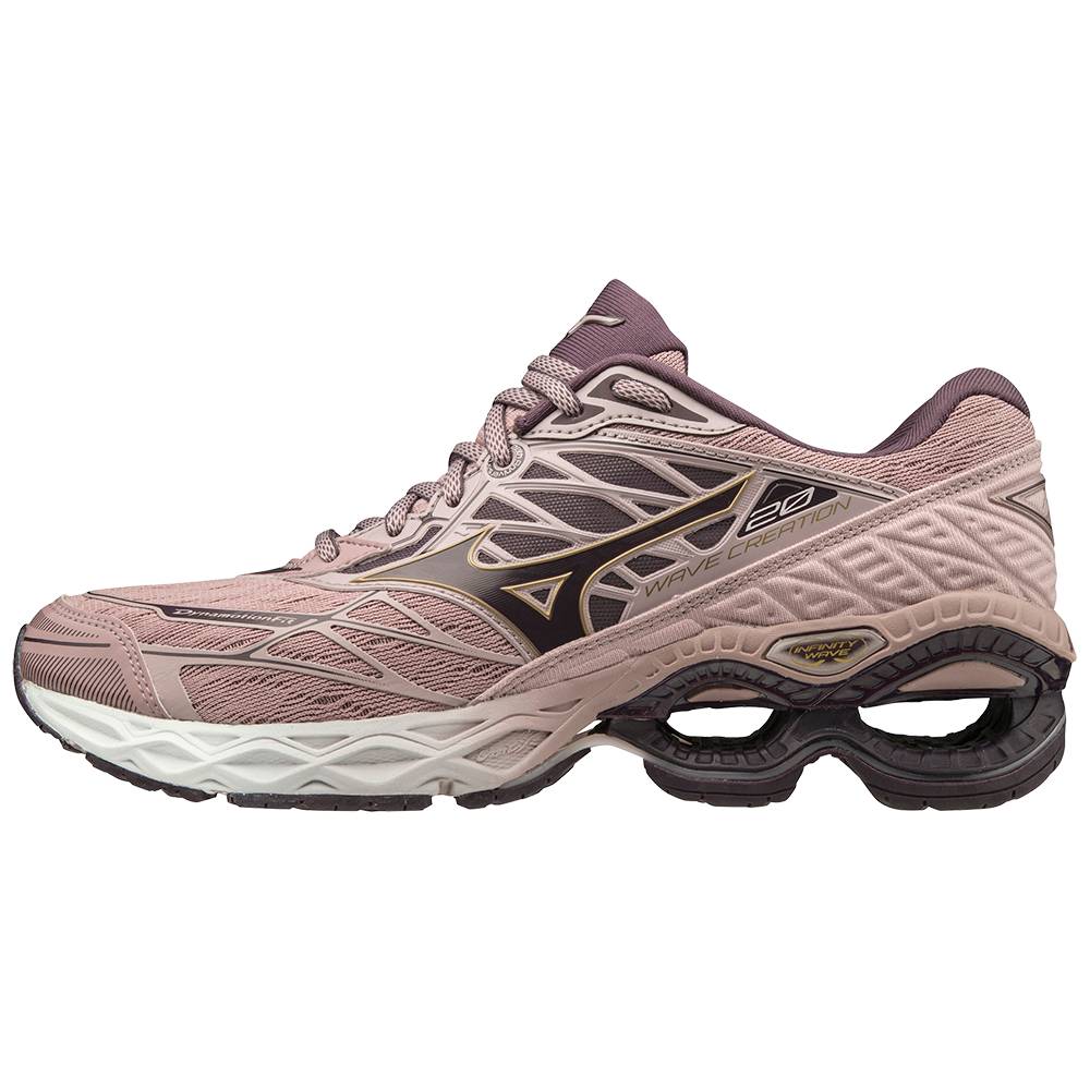 Tenis Para Correr Mizuno Wave Creation 20 Para Mujer Rosas/Morados 1025796-EI